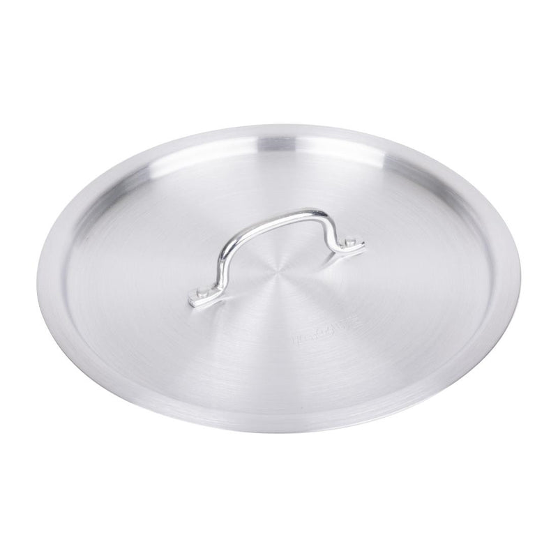 Vogue Aluminium Deep Boiling Pot Lid 25cm