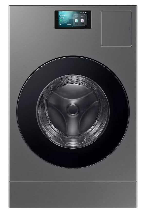 Samsung WD18DB8995BZT1 Bespoke AI All-in-One Heat Pump Washer Dryer, 18/11kg