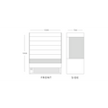 FROST-TECH Stainless Steel Multideck 1500mm Wide