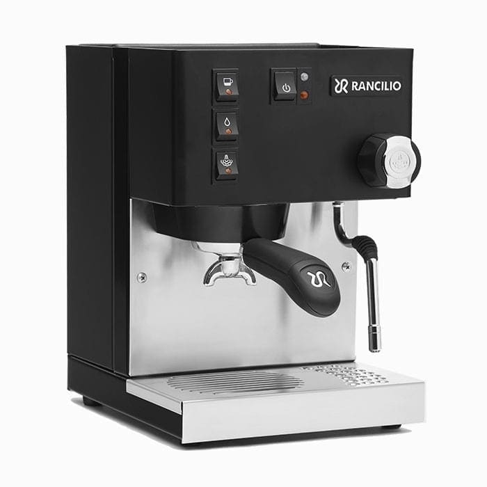 Rancilio Silvia E V6 Home Espresso Coffee Machine (Black – Limited Edition)