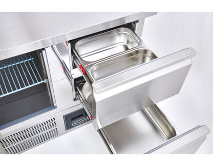 Sterling Pro Cobus 6 Drawer Undermounted Counter, 368 Litres