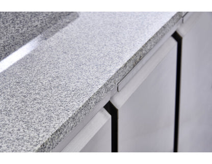 Sterling Pro Cobus 3 Door Pizza Counter Granite Top 8 x GN1/6, 402 Litres