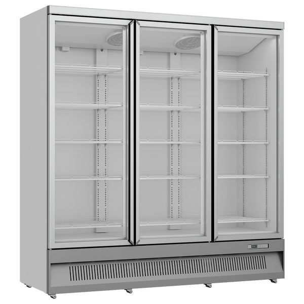 Prodis XPD1850-P-G-LE Heavy Duty Low Energy Triple Door Display Fridge