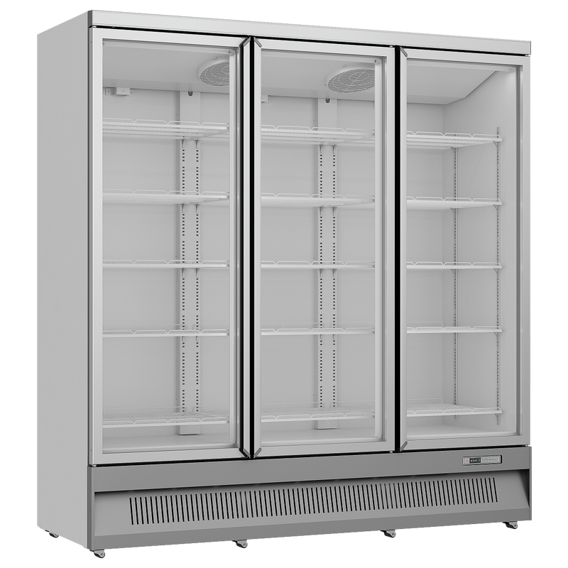 Prodis XPD1850-P-G-LE Heavy Duty Low Energy Triple Door Display Fridge