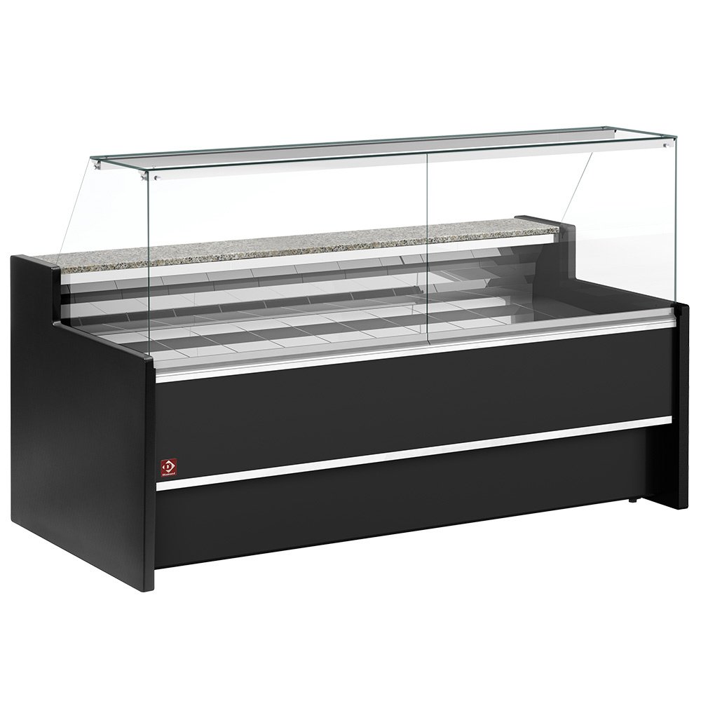 Diamond FC15/B5-VR2 Black Refrigerated Serveover Display, 1500mm
