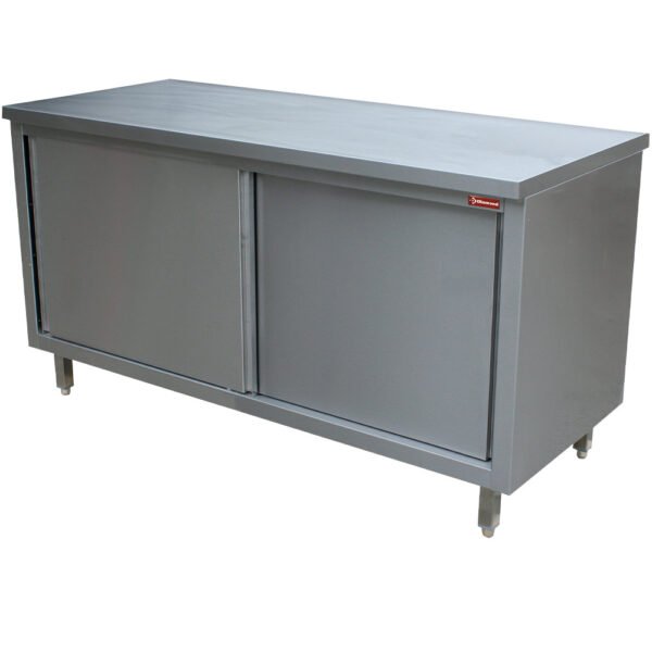 Diamond TA167/B Sliding Doors Cupboard Table
