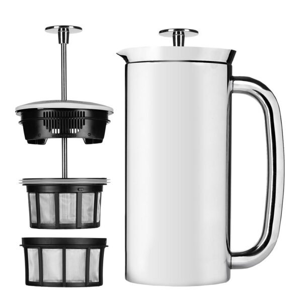 ESPRO P7 French Press Coffee Maker - Polished (32oz / 946ml) - view 3