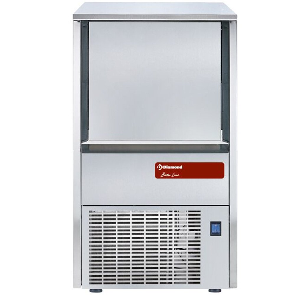 Diamond MXP-45A/R2 Hollow Ice Cube Maker, 32kg/24hrs Output / 12kg Storage