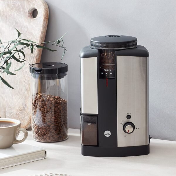 Wilfa Performance Compact Coffee Maker and Svart Coffee Grinder (Silver) Bundle - view 3