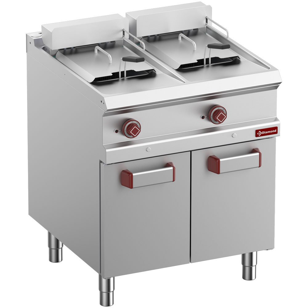 Diamond E7/F26A7-N Double Basket Freestanding Electric Fryer, 18kW