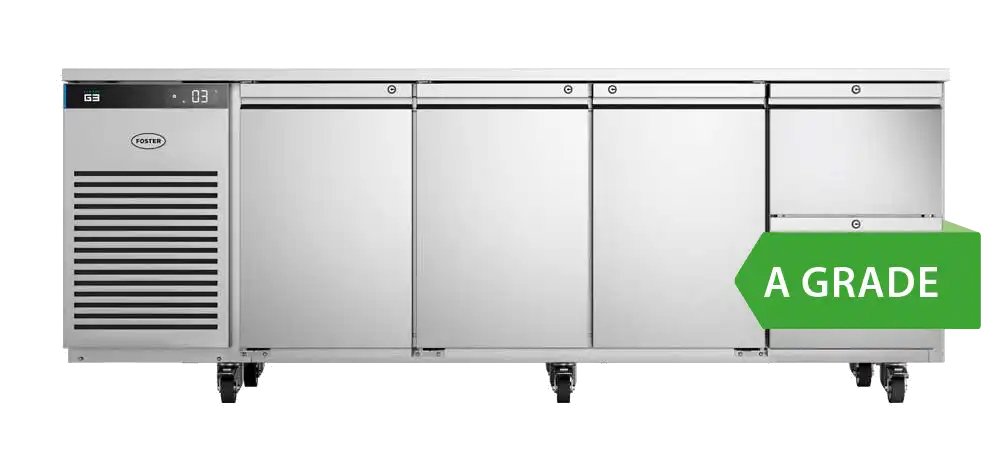 Foster EP1/4H/43-306 EcoPro G3 3 Door & 2 Drawer Refrigerated Counter, 585 Litres