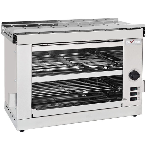 Diverso WR-TSE2-D Toaster-salamander 2 levels, with timer