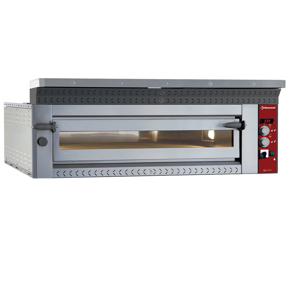 Diamond LD6/35XL-N Stainless Steel Extra Large Electric Oven, 6 pizzas Ø 350 mm