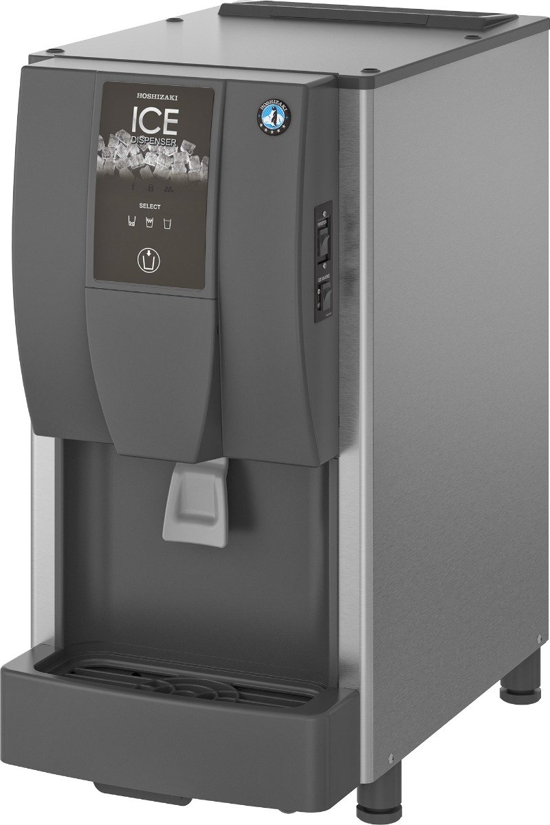 Hoshizaki DCM-60KE-HC Ice/Water Dispenser, 60kg/24hrs Output / 1.9kg Storage