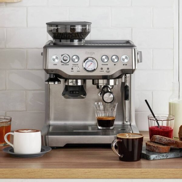 Sage The Barista Express Espresso Machine With Temp Control Milk Jug - view 2