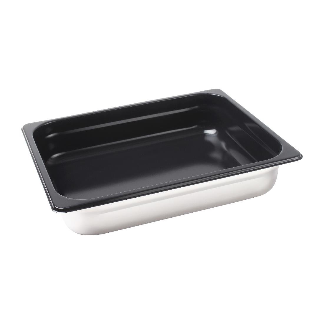 Vogue Heavy Duty Stainless Steel 1/2 Gastronorm Tray 65mm