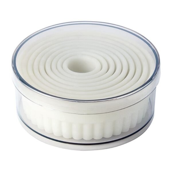 Schneider Serrated Round Pastry Cutters (9 Pack)