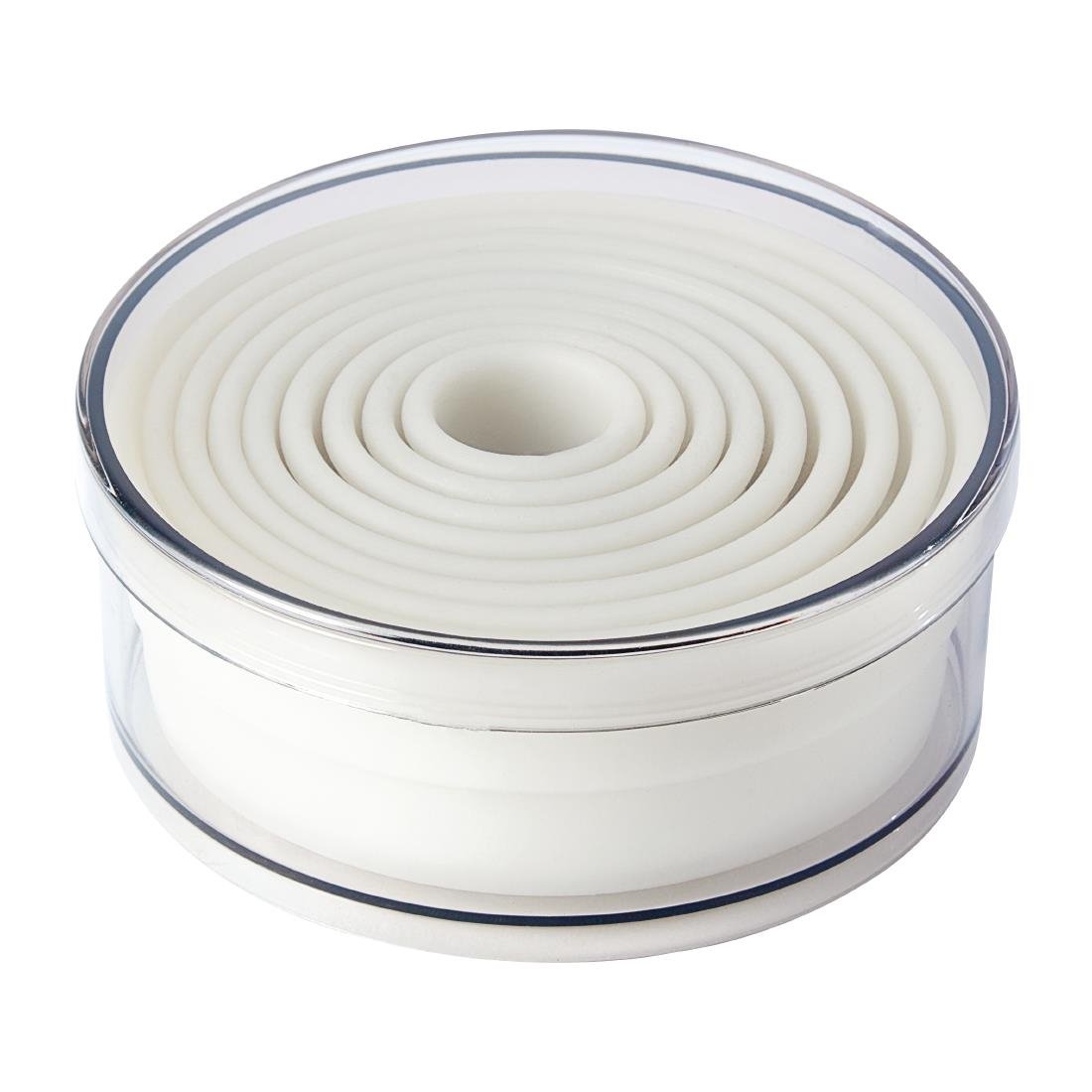 Schneider Plain Round Pastry Cutters (9 Pack)