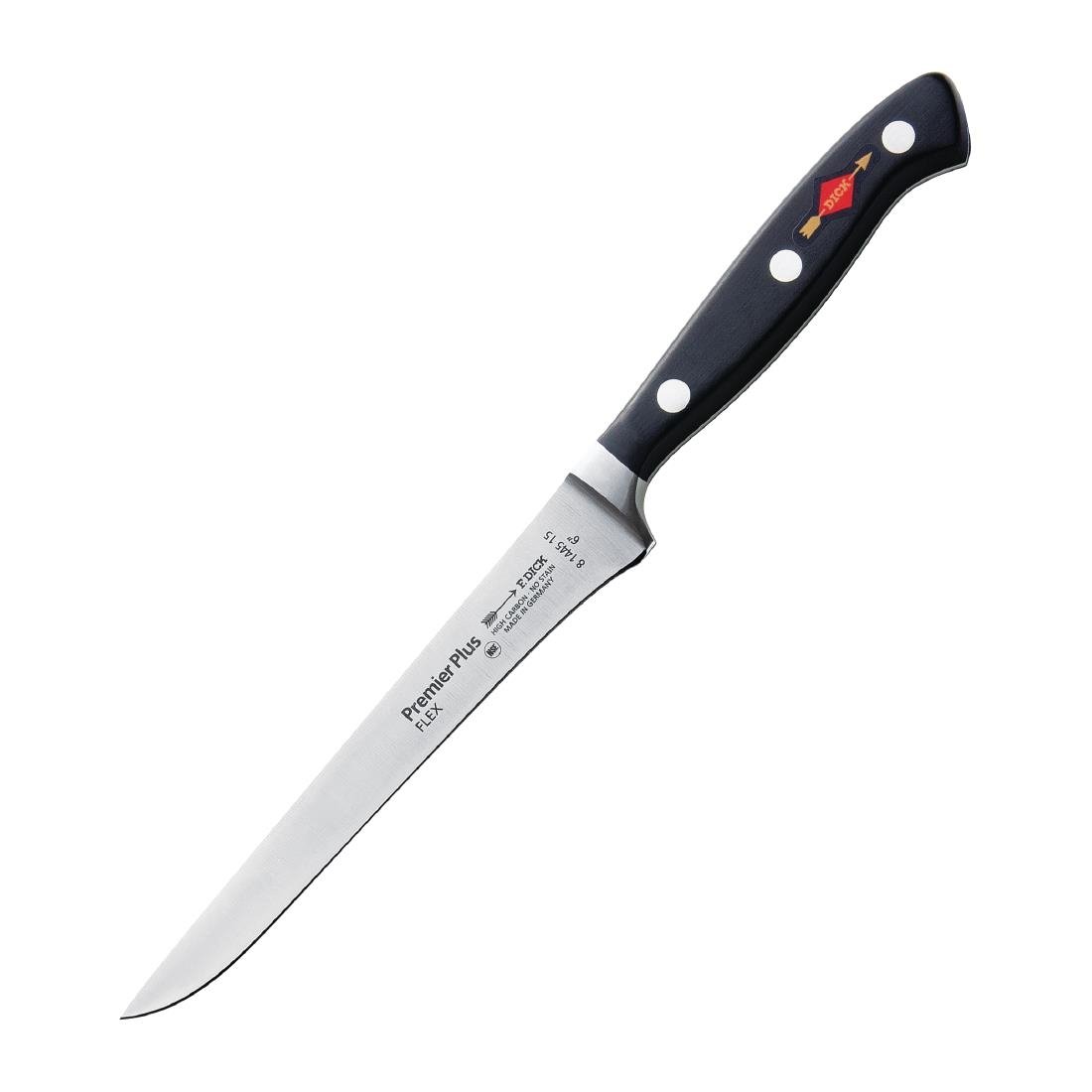 Dick Premier Plus Flexible Boning Knife Black 15.2cm