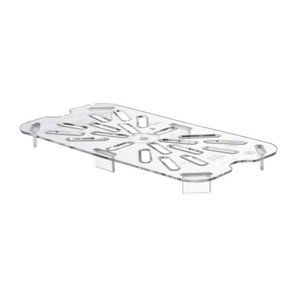 Cambro Polycarbonate 1/4 Gastronorm Tray Drain Shelf