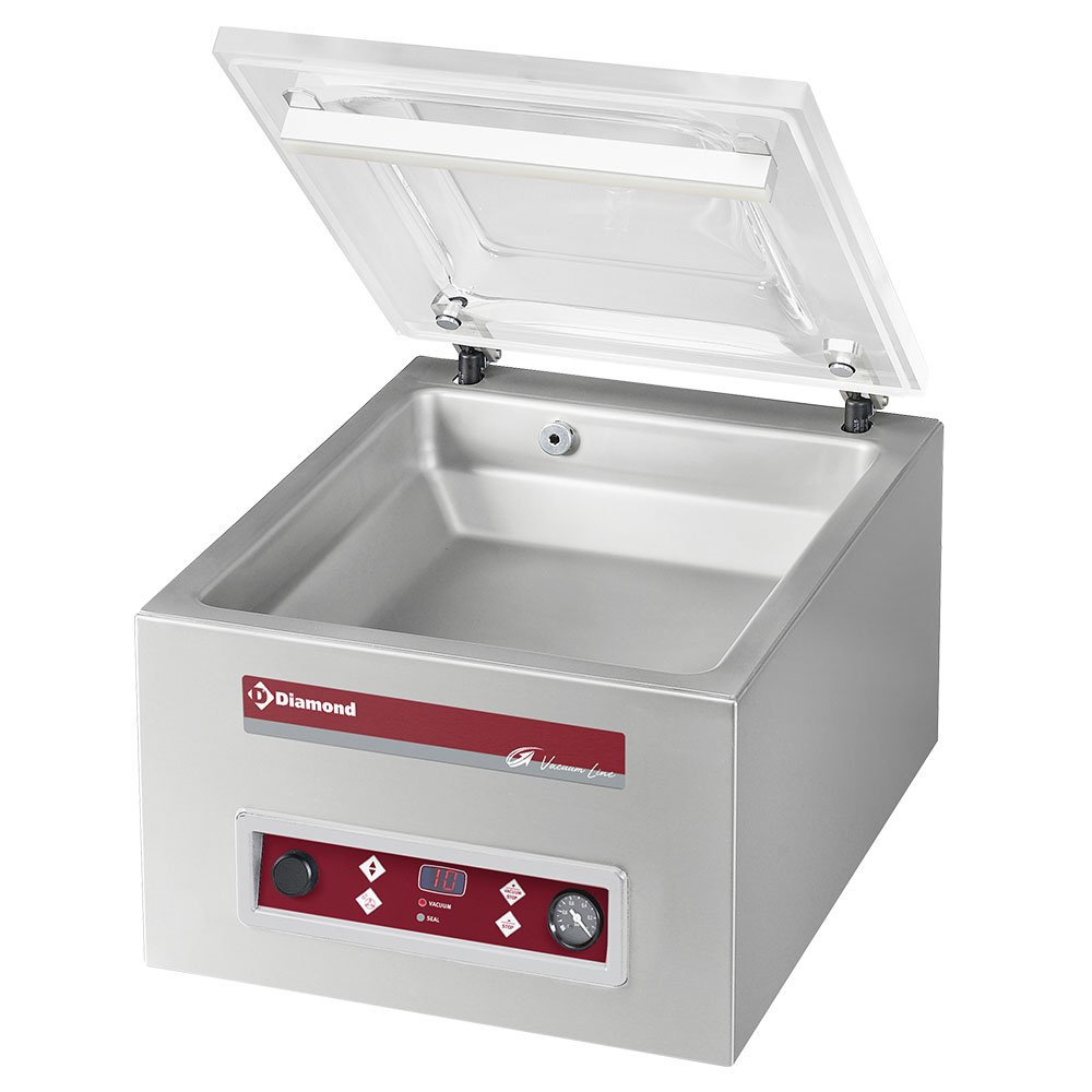 Diamond GA-102/S Vacuum machine, chamber 350x370xh150 mm - 8 m3/h