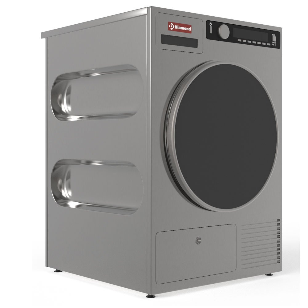 Diamond SL80-NP Electric Frontloading Tumble dryer with Drain Pump, 8kg