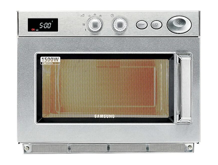 Samsung CM1519 Manual Dial Control Commercial Microwave, 1500W