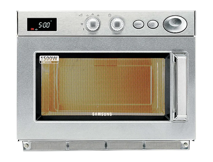 Samsung CM1519 Manual Dial Control Commercial Microwave, 1500W