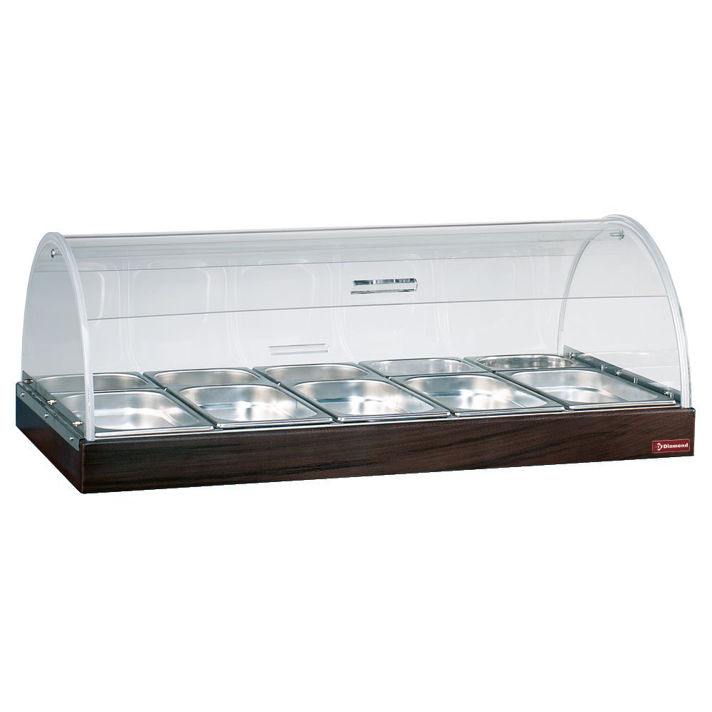 Diamond BX-CSNW Display Unit With Dome (5X 1/3 +5X 1/6 65 Mm) "Wengé"