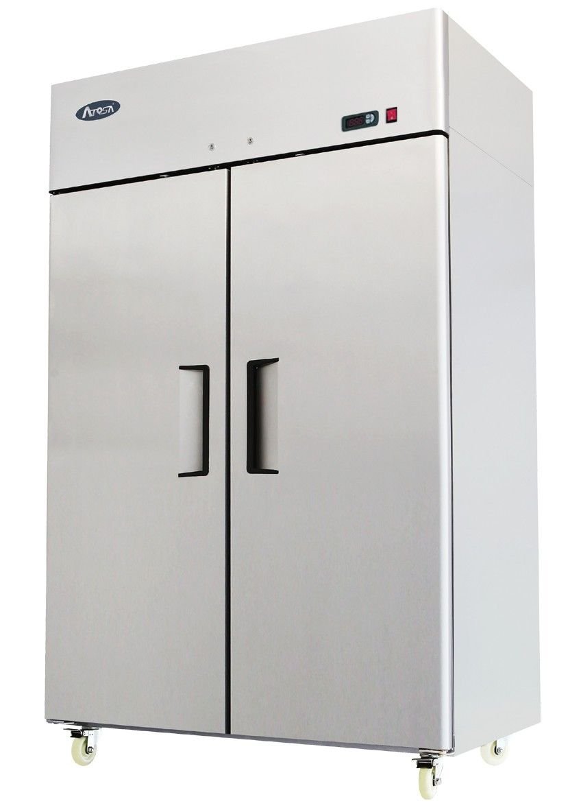 Atosa MBF8114HD Double Door Top Mounted Gastronorm Upright Freezer, 1300 Litres