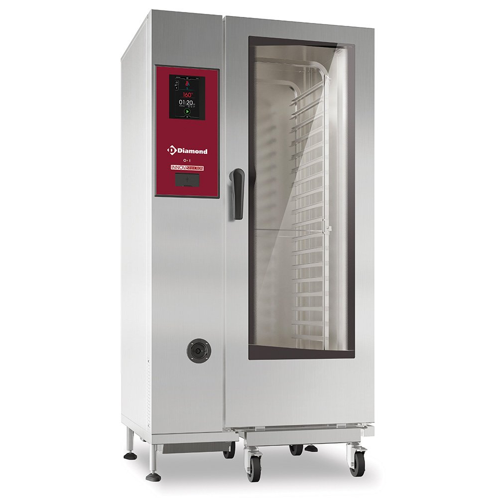 Diamond SDET/XC-20 Electric Direct Steam Convection Oven, 37.7kW
