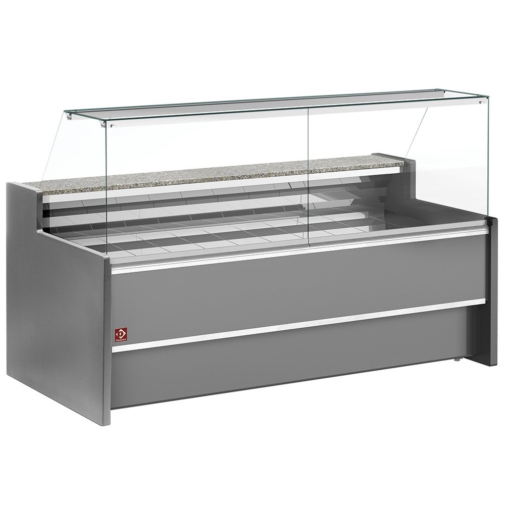 Diamond FC30/G8-VR2 Grey Refrigerated Serveover Display, 3000mm