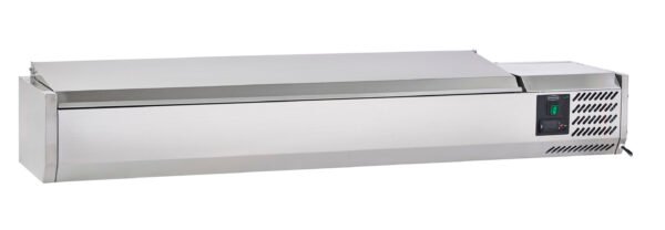 Sterling Pro Cobus SPT1600-330-SS Topping Well with Stainless Steel Lid, 7 x GN1/4
