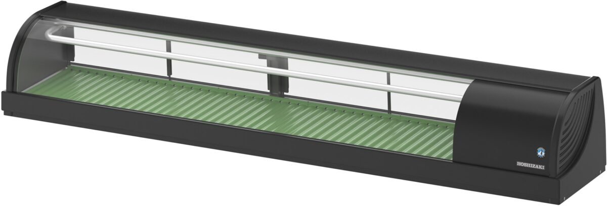 Hoshizaki HNC-180BE-R-BLH Right-Sided Sushi Display Case with LED Lighting, 72 Litres