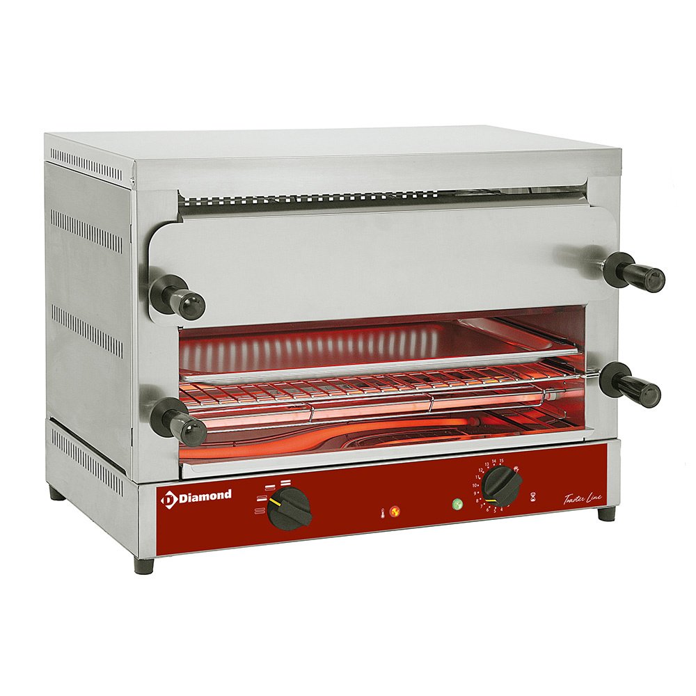 Diamond MD22/R-N Electric Toaster Salamander, 4kW