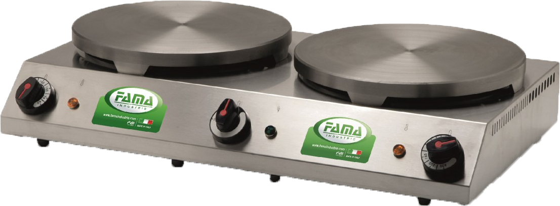 Fama CPD Double 350mm Electric Crepe Maker, 4.8kW