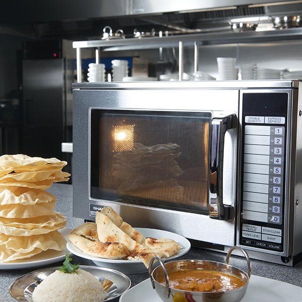 Sharp R24AT Heavy Duty Commercial Microwave Oven, 1900W - view 2