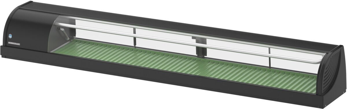 Hoshizaki HNC-210BE-L-BLH Left-Sided Sushi Display Case with LED Lights, 87 Litres