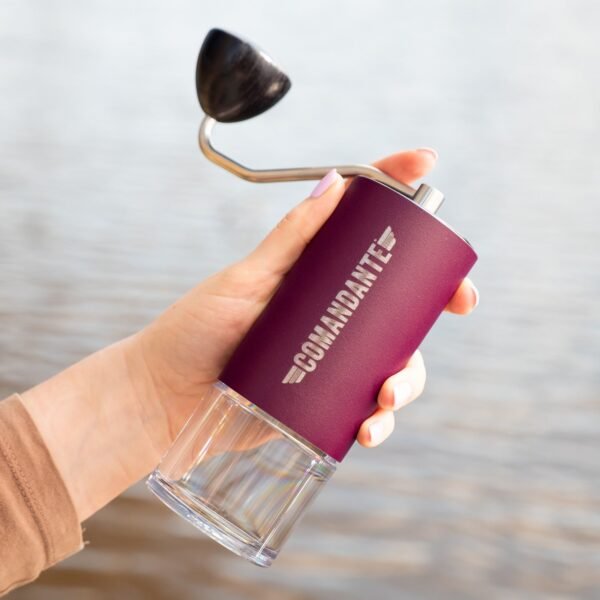 Comandante C40 Nitro Blade Coffee Grinder MK4 (Deep Purple) - view 3