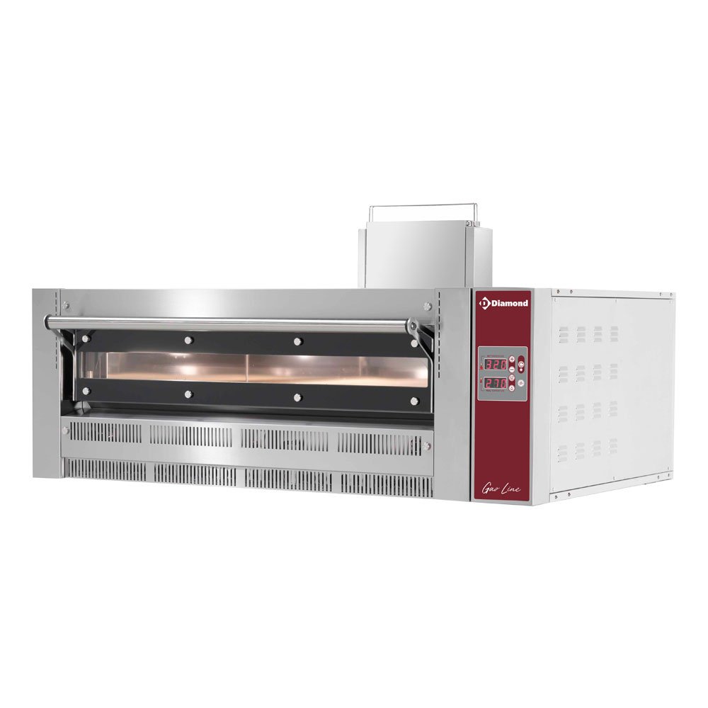 Diamond GL6/35-XLD 1 Chamber Gas Pizza oven, 6 Pizzas Ø 350mm