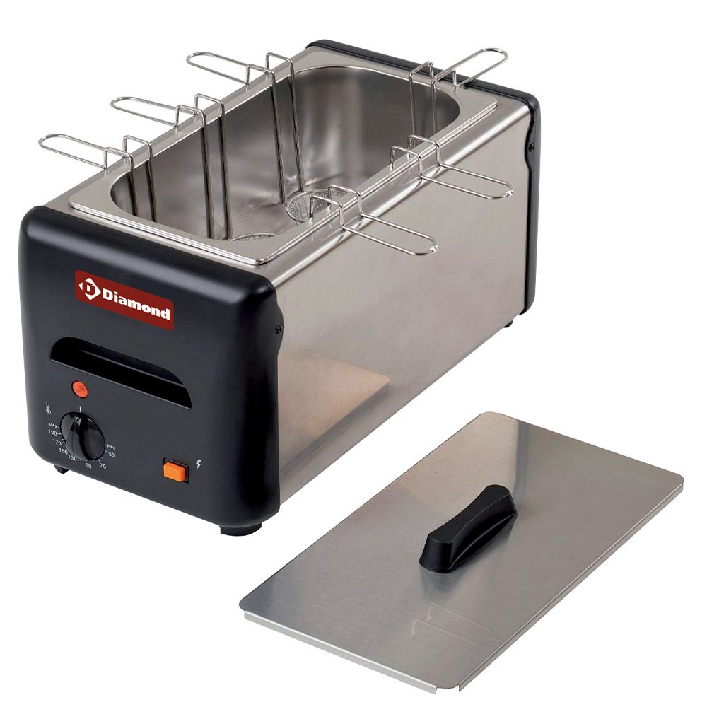 Diamond FU-6P/N Electric Eggs Cooker with 6 Baskets, 1.2kW