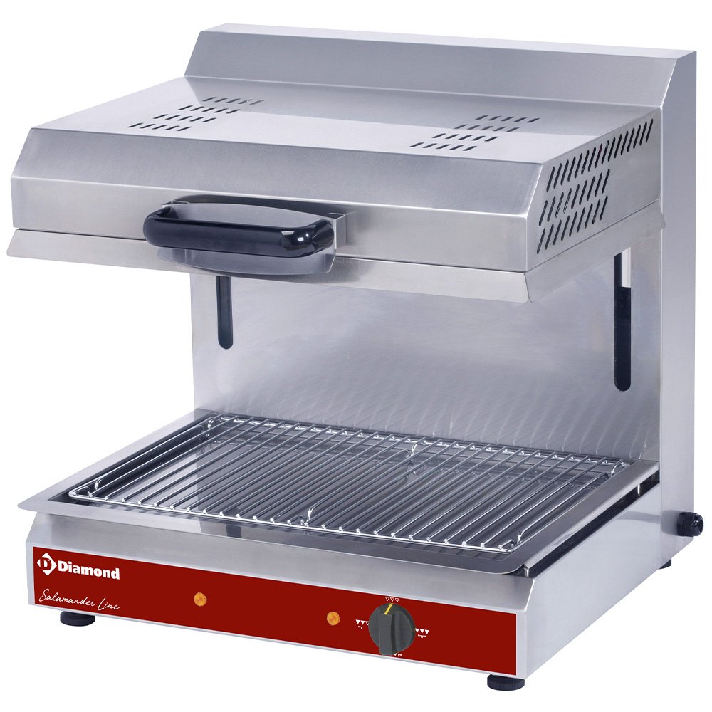 Diamond SA-60E Electric Salamander Grill with Removable Hood