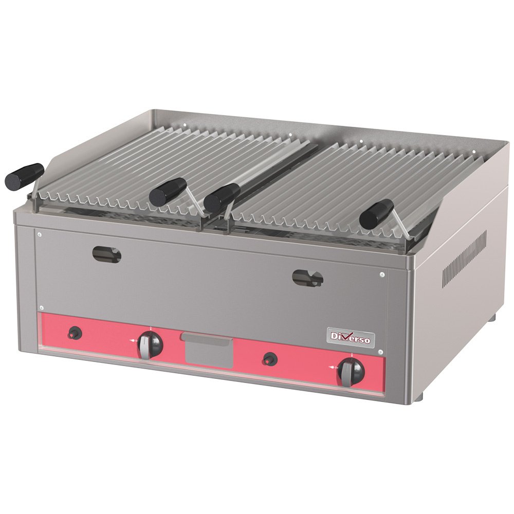 Diverso WR-GRL-G8 Lava rock grill 1 module 8 kW