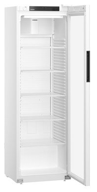 Liebherr MRFVC 4011 Glass Single Door White Display Fridge, 400 Litres