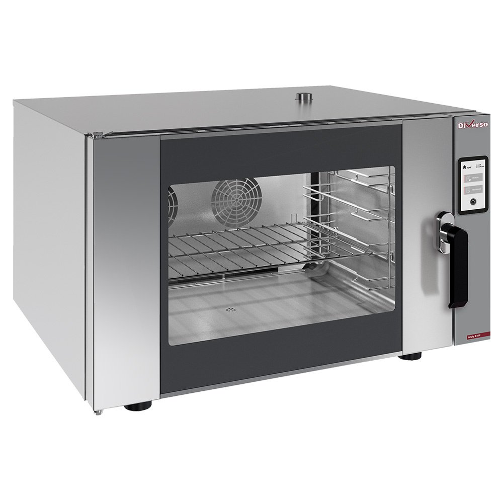 Diverso WR-FCV4-DG Electric steam-convection oven, 2 speeds, TOUCH SCREEN (with core probe)