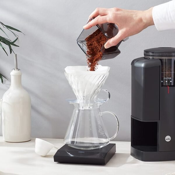 Wilfa Svart Aroma Precision Coffee Grinder (Black) - view 3