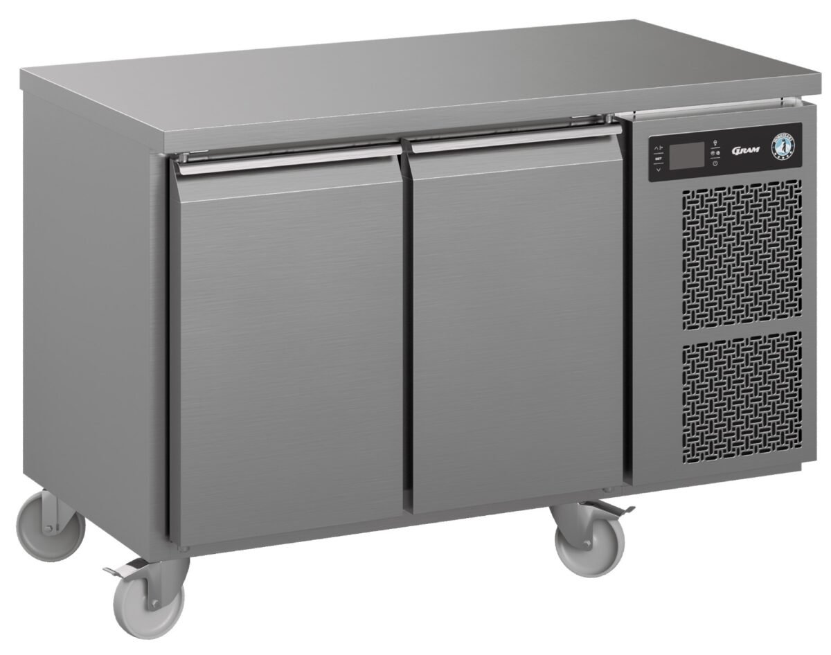 Hoshizaki Premier K 2 A DL DR C U 2 Door Stainless Steel Refrigerated Counter, 301 Litres