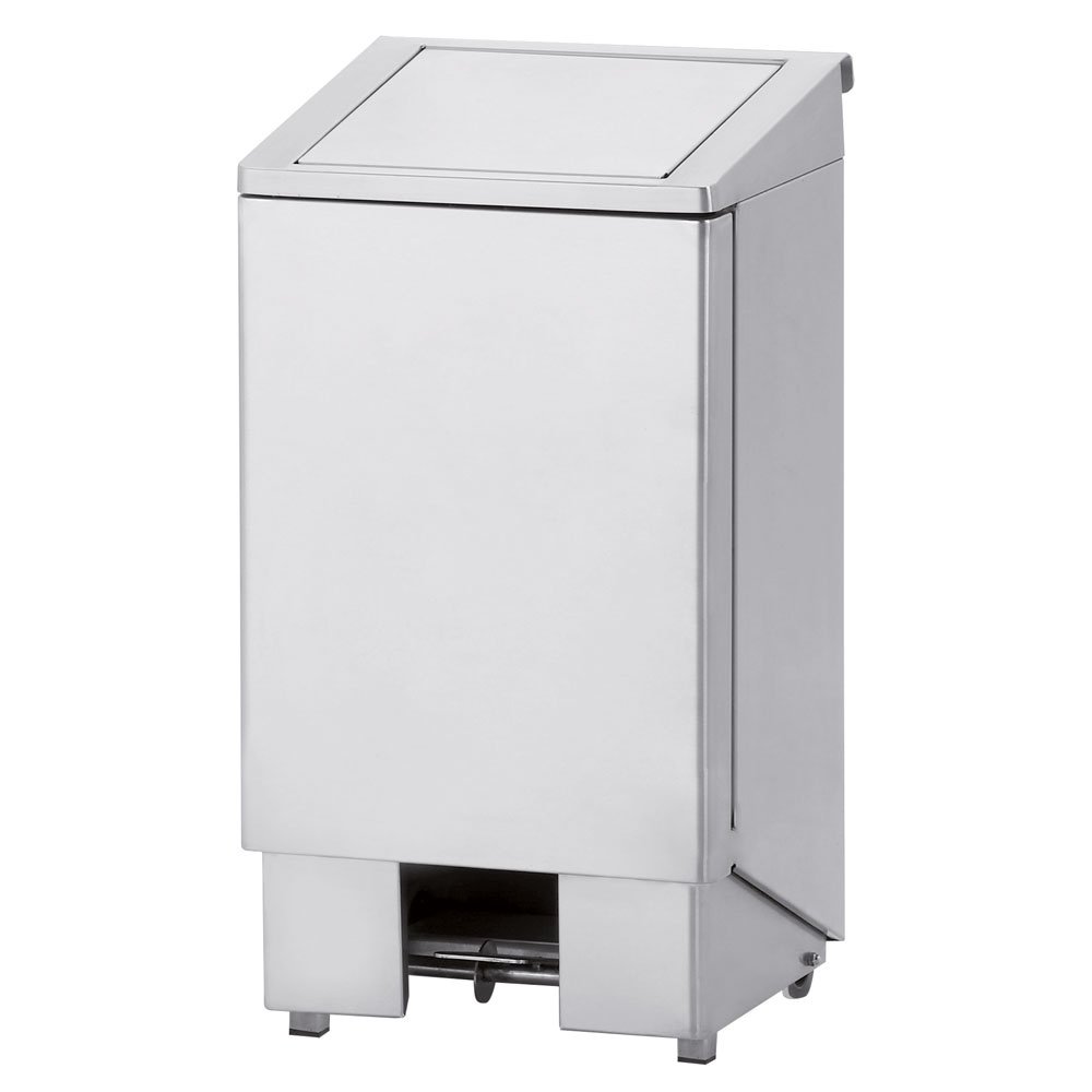Diamond PPX-60 Stainless Steel Bin With Actuator, Lid With Pedal, 60 Liters