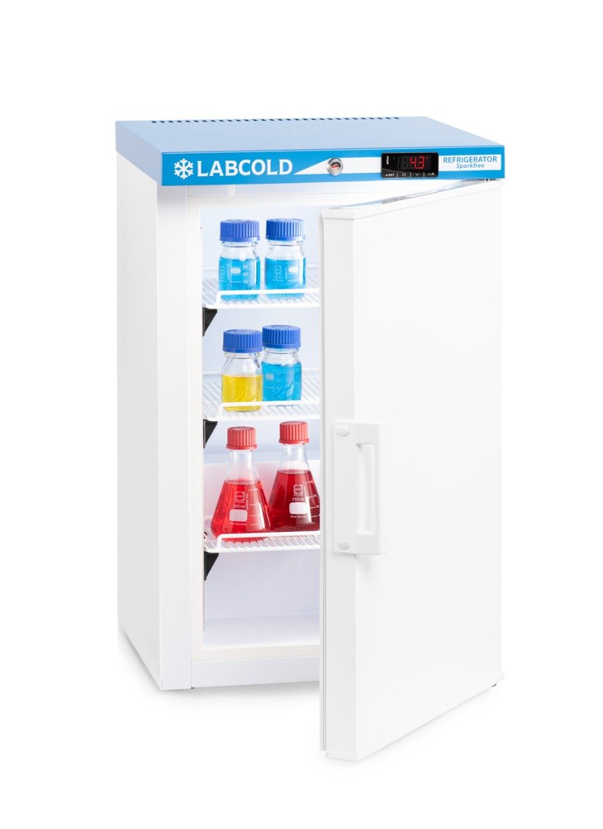 Labcold RLPR0217 Single Door Sparkfree Laboratory Undercounter Fridge, 66 Litres