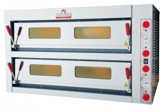 Italforni TKC2 Twin deck electric pizza oven - 18 x 13" Pizzas